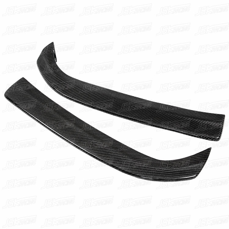 MR Style Carbon Fiber Rear Bumper Extensions for 2003-2005 Mitsubishi Lancer Evolution EVO 8